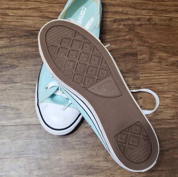 Light Blue Converse All Star - Picture 3 of 5